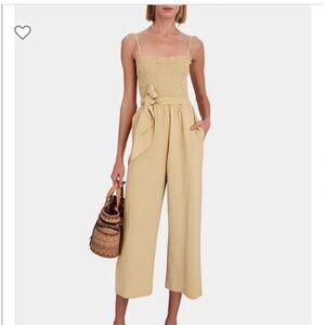 INTERMIX Beige Jumpsuit